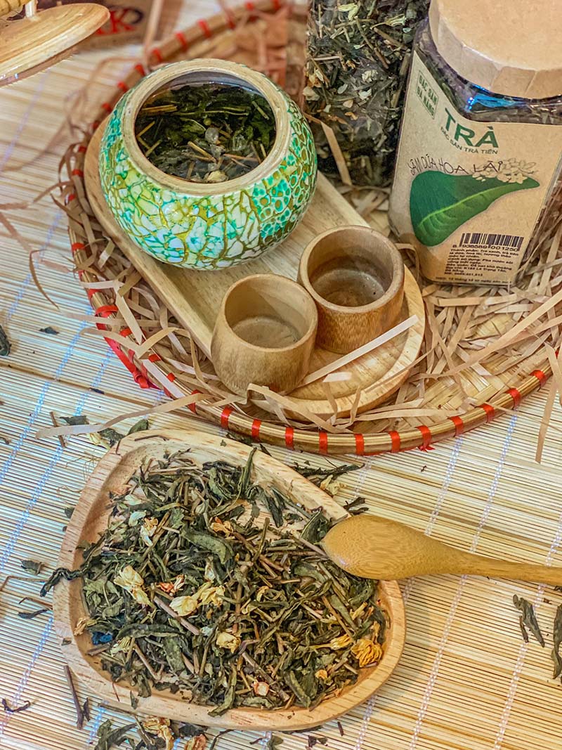 Trà sâm dứa của Đặc Sản Làm Quà được nhiều thực khách lựa chọn